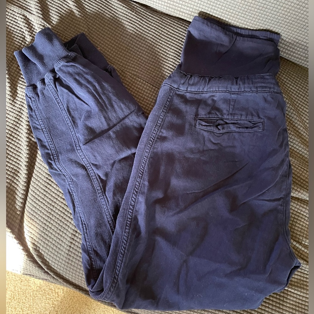 Maternity ribbed joggers GAP
